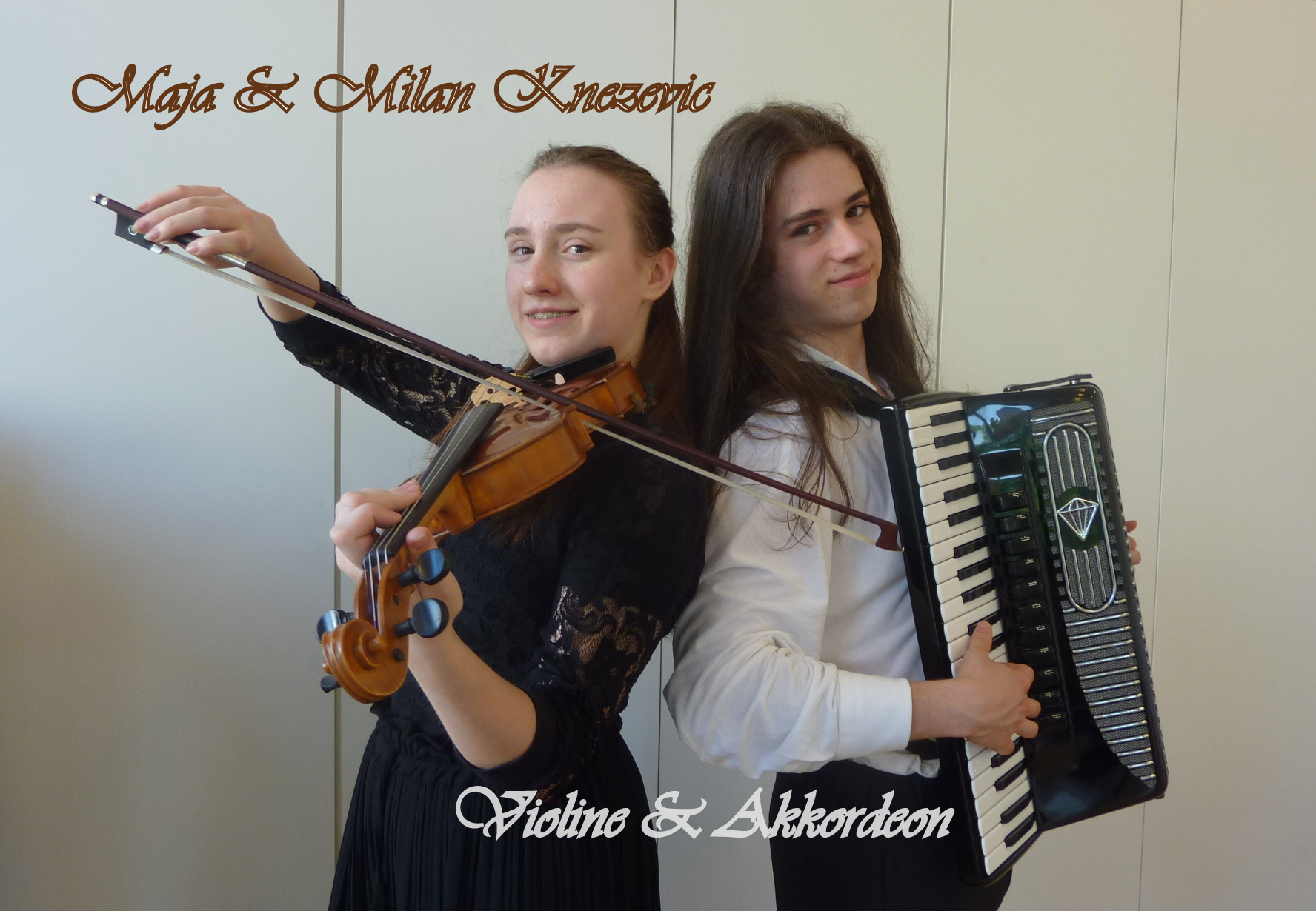 Violine und Akkordeon